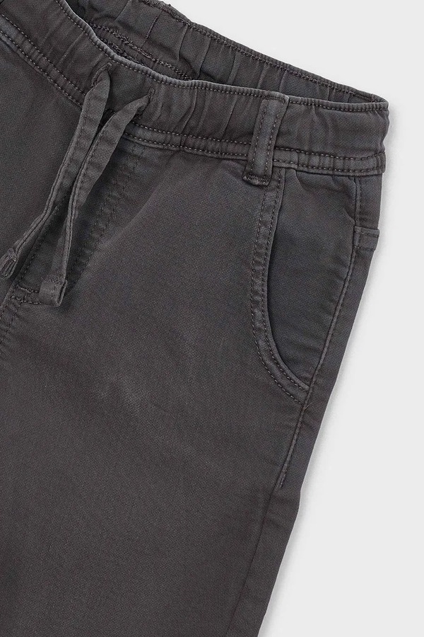 Штани дитячі з бавовною Mayoral jogger soft колір сірий фото 3