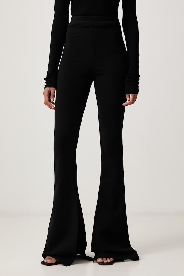 Штани жіночі з віскозою Rick Owens Lilies Carla колір чорний