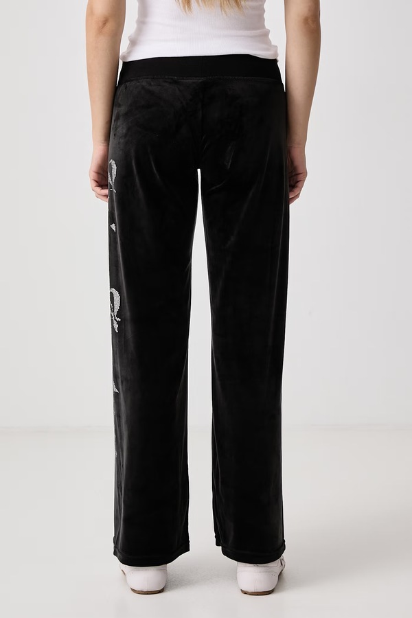 Спортивні штани жіночі Juicy Couture OLD GOTHIC OG STRAIGHT колір чорний фото 3