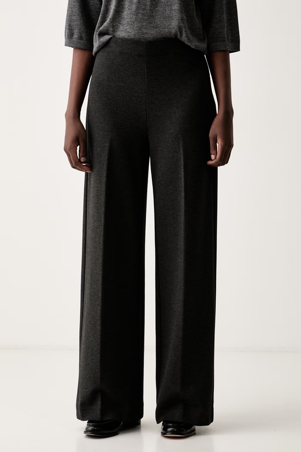 Брюки wide leg женские с вискозой Marc O'Polo цвет серый