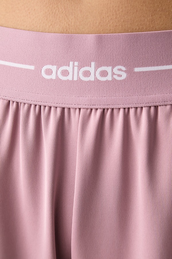 Штани для тренування жіночі adidas Performance Hyperglam колір рожевий фото 4