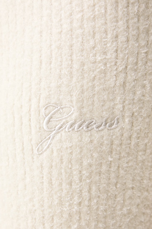 Штани loungwear жіночі Guess LUA колір бежевий фото 4