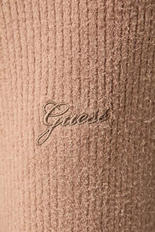 Штани loungwear жіночі Guess LUA колір бежевий фото 4