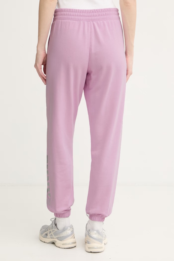 Спортивні штани жіночі DKNY колір фіолетовий фото 2