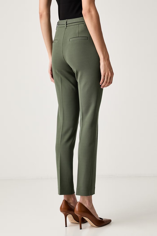 Брюки женские с вискозой Marciano by Guess JOLIE цвет зеленый фото 2