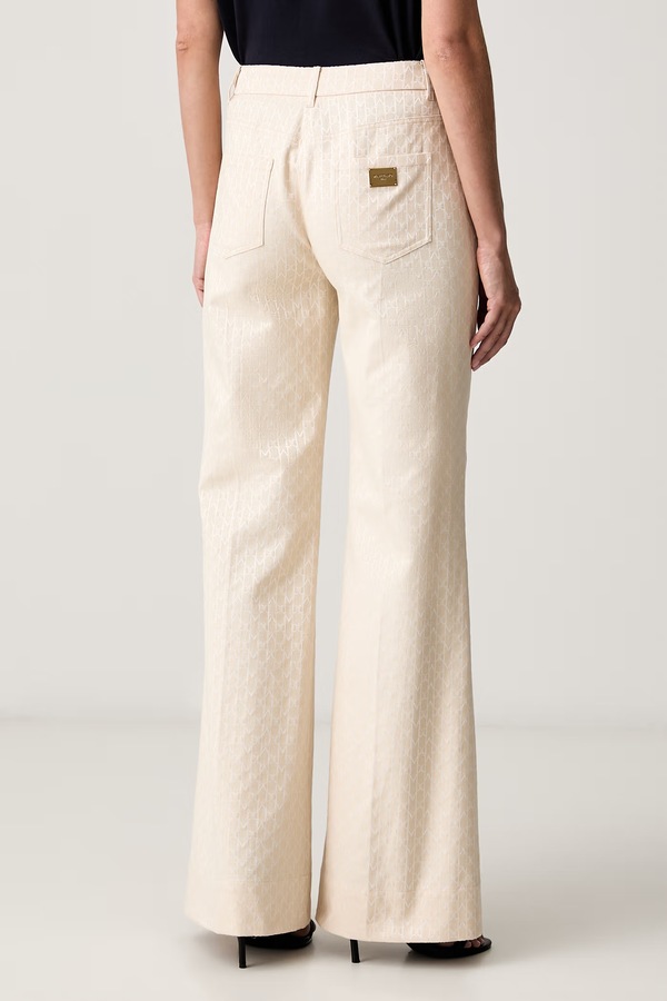 Брюки женские с хлопком Marciano by Guess MILAD PALAZZO цвет бежевый фото 2