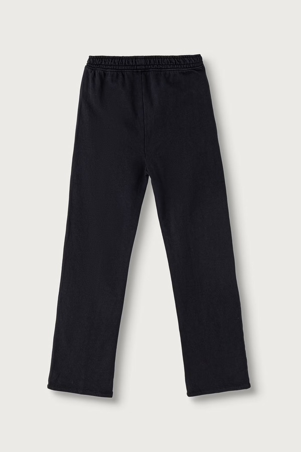 Спортивні штани дитячі бавовняні Guess колір чорний фото 2