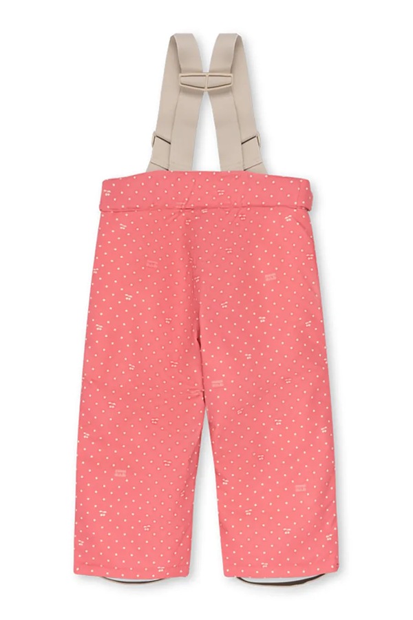 Штани дитячі Konges Sløjd MISMOU SNOW PANTS колір рожевий