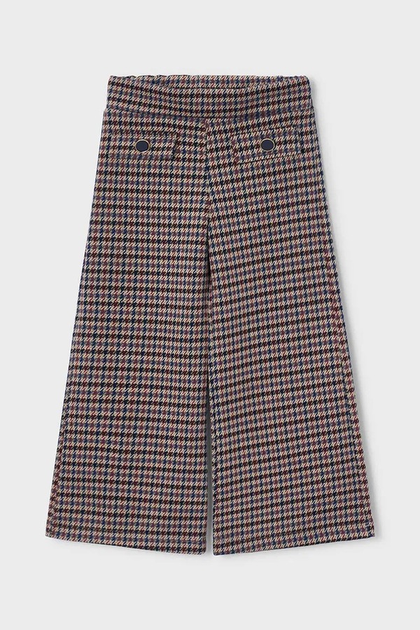 Штани wide leg дитячі Mayoral колір бежевий