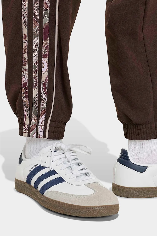 Спортивні штани дитячі adidas Originals колір коричневий фото 3