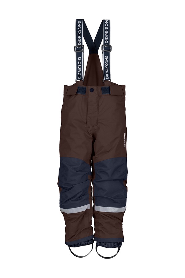 Гірськолижні штани дитячі Didriksons IDRE KIDS PANTS 7 колір коричневий фото 2