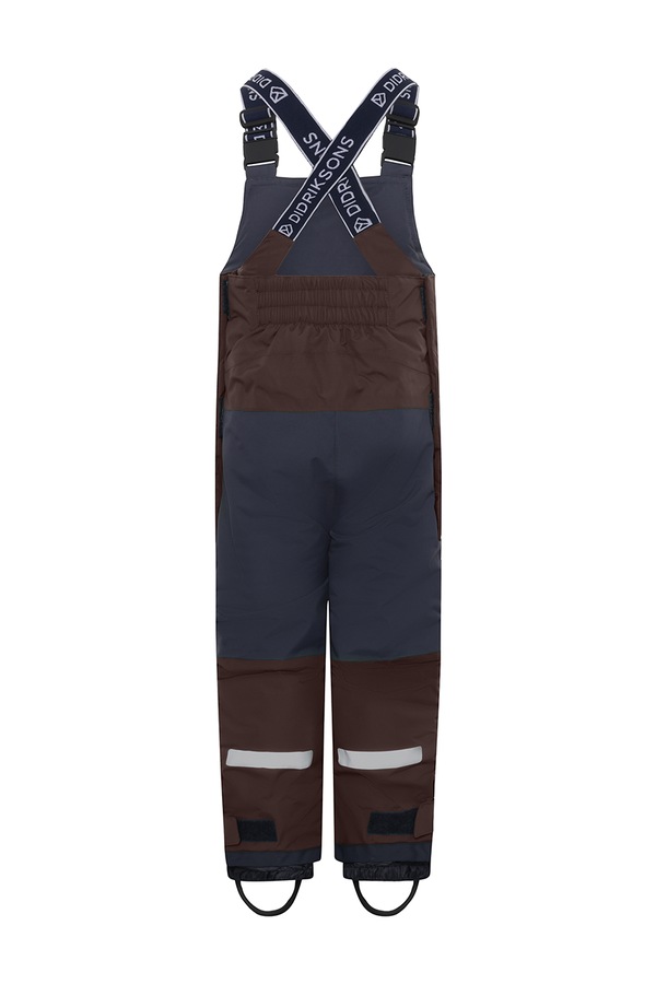 Гірськолижні штани дитячі Didriksons BJÄRVEN K BIB PANT 3 колір коричневий фото 3