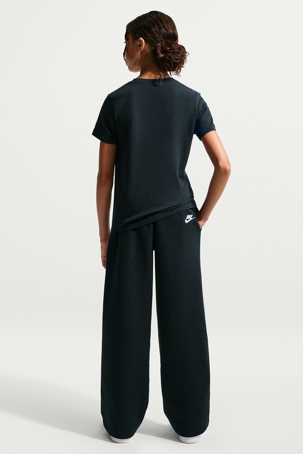 Спортивні штани дитячі з бавовною Nike Sportswear Club Fleece колір чорний фото 2