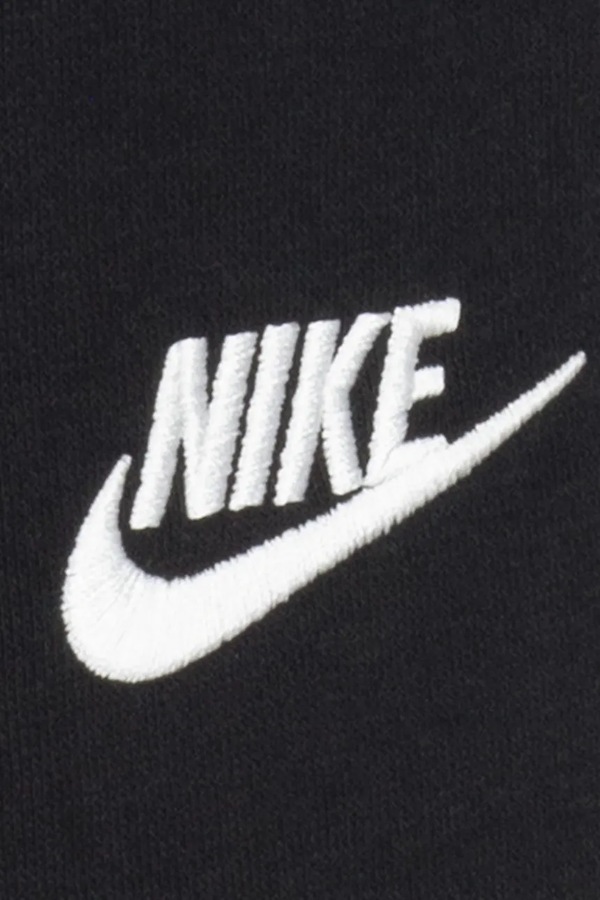 Спортивні штани дитячі з бавовною Nike колір чорний фото 3