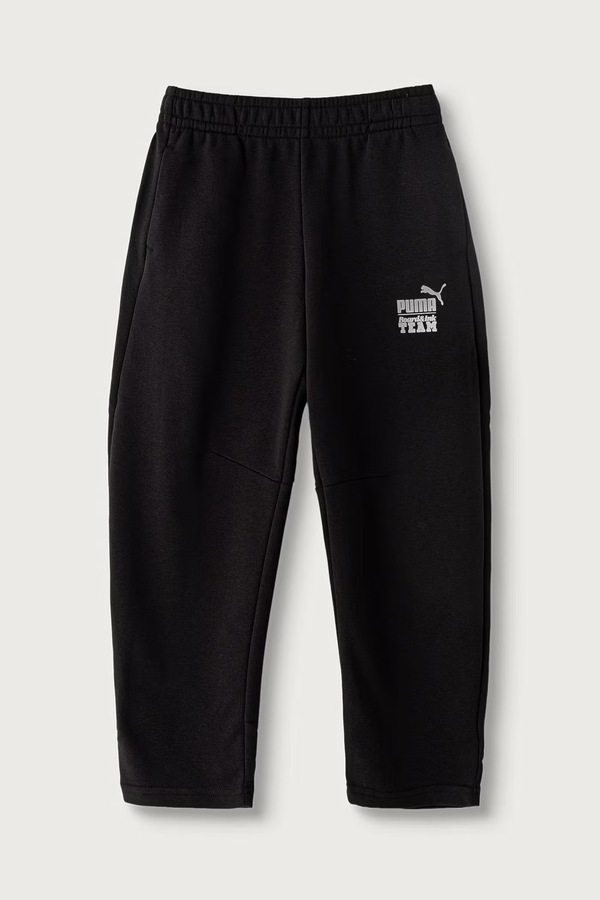 Спортивные брюки детские с хлопком Puma MID90s Barrel Sweatpants цвет черный