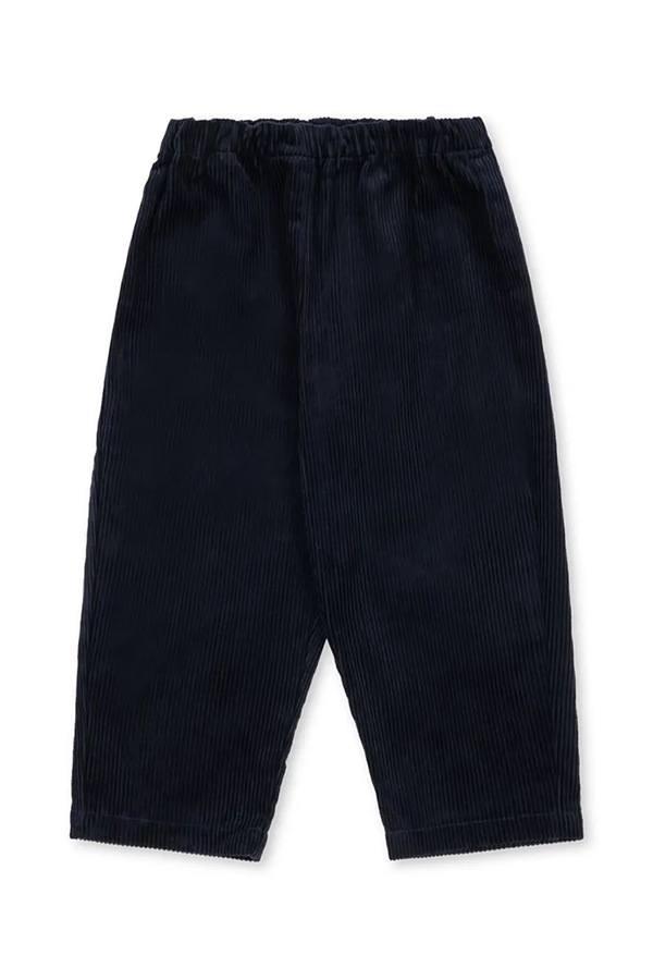Штани дитячі вельветові Konges Sløjd SULLY PANTS GOTS колір темно-синій