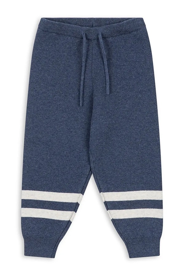 Спортивні штани дитячі з додаванням вовни Konges Sløjd LAPIS PANTS WOOL колір темно-синій