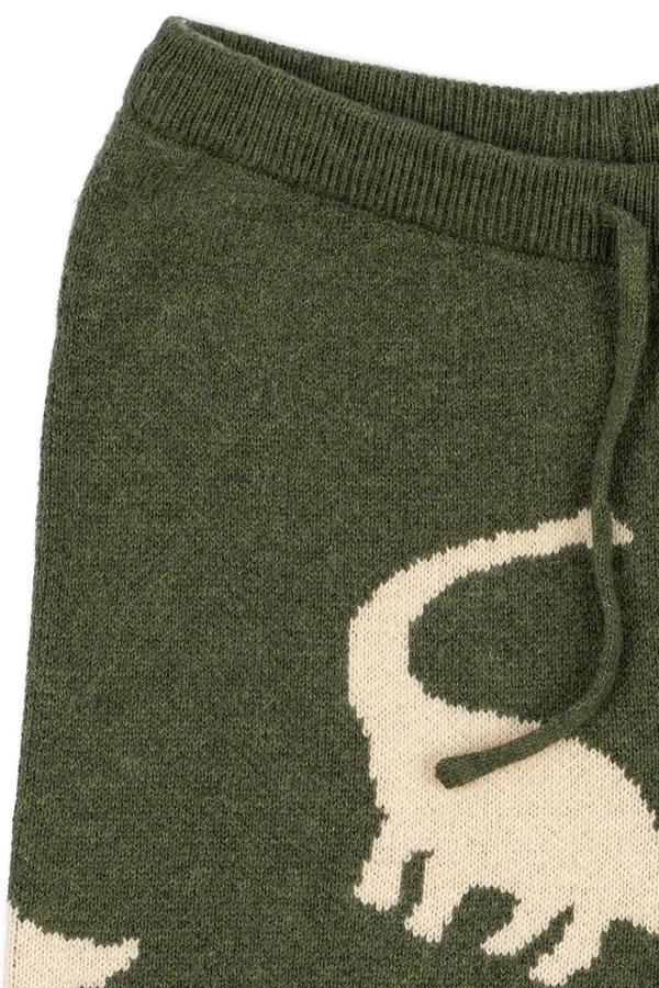 Спортивні штани дитячі з додаванням вовни Konges Sløjd LAPIS PANTS WOOL колір зелений фото 3