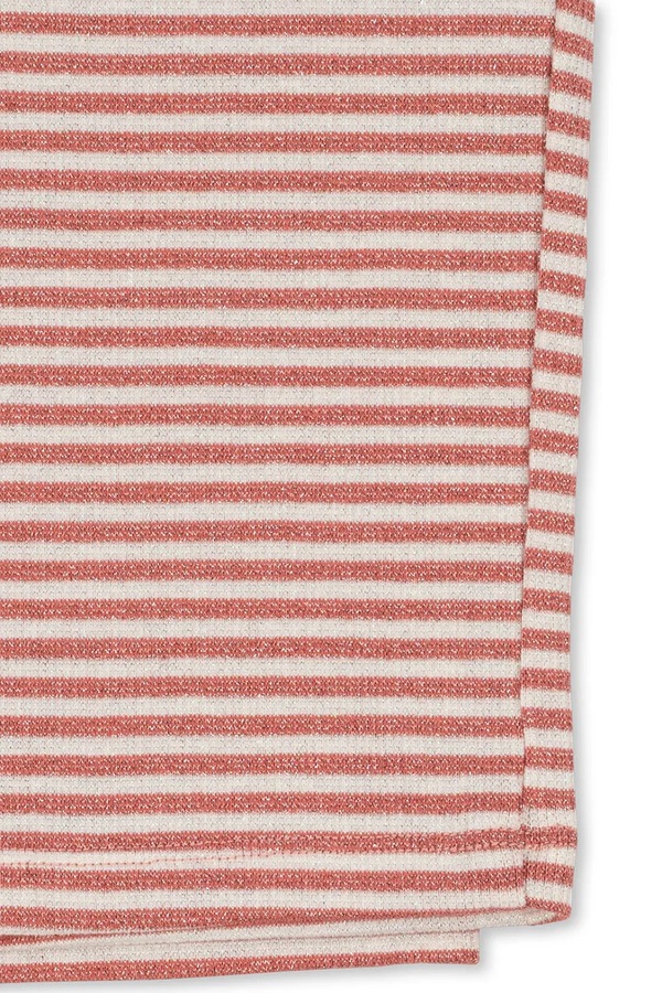 Штани дитячі з бавовною Konges Sløjd ROLI STRIPE FLARED PANTS OCS колір рожевий фото 4