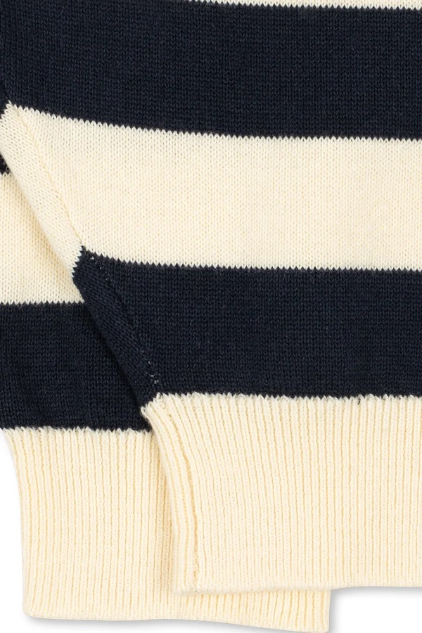 Штани дитячі бавовняні Konges Sløjd MANIS KNIT PANTS колір темно-синій фото 4