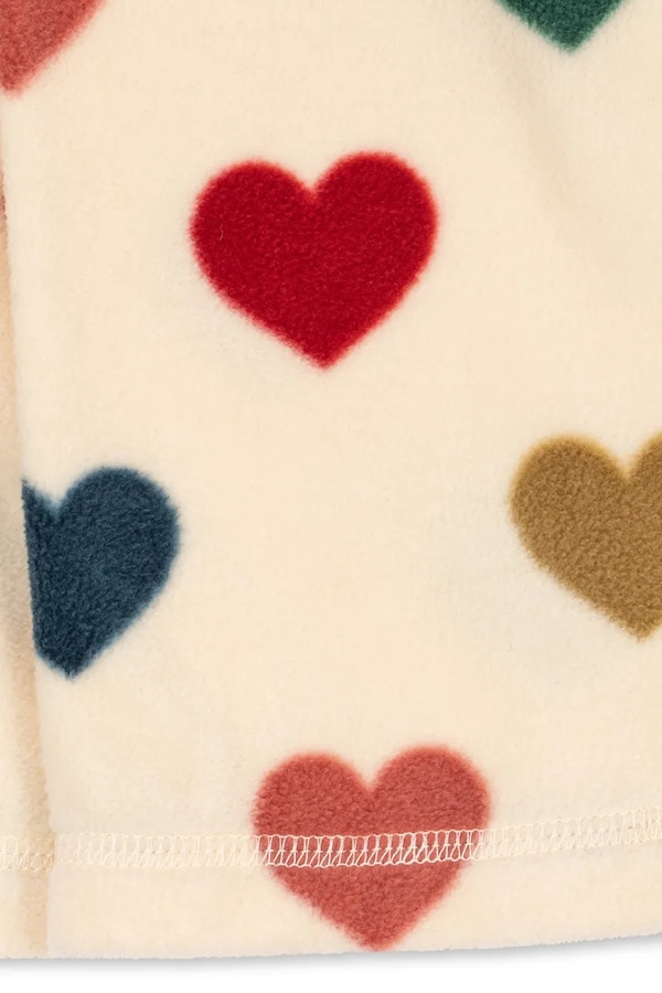 Штани дитячі флісові Konges Sløjd TAVI FLEECE PANTS GRS колір бежевий фото 4