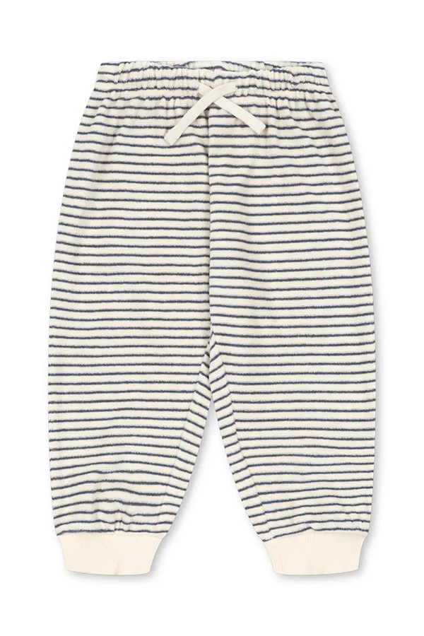 Спортивні штани дитячі бавовняні Konges Sløjd ITTY SWEAT PANTS GOTS колір білий