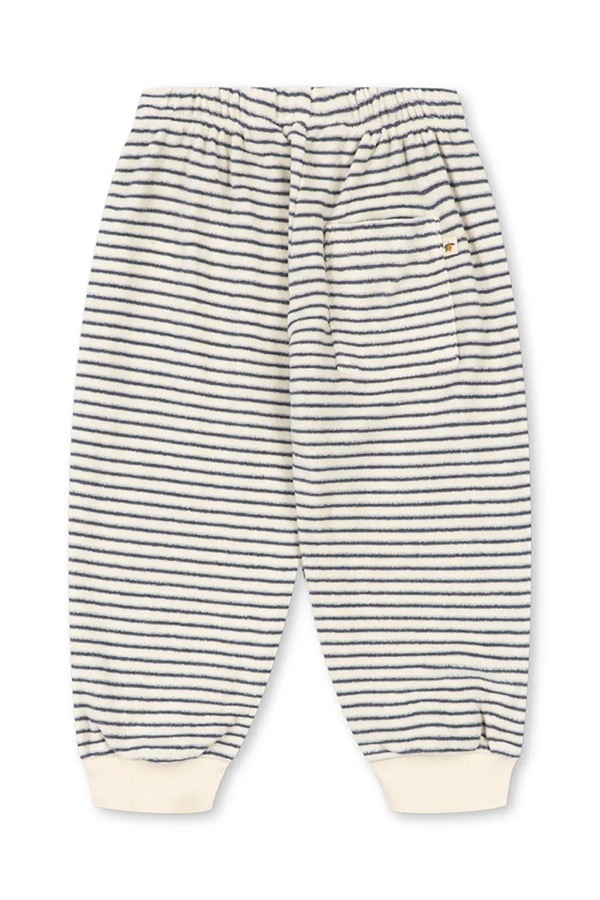 Спортивні штани дитячі бавовняні Konges Sløjd ITTY SWEAT PANTS GOTS колір білий фото 2