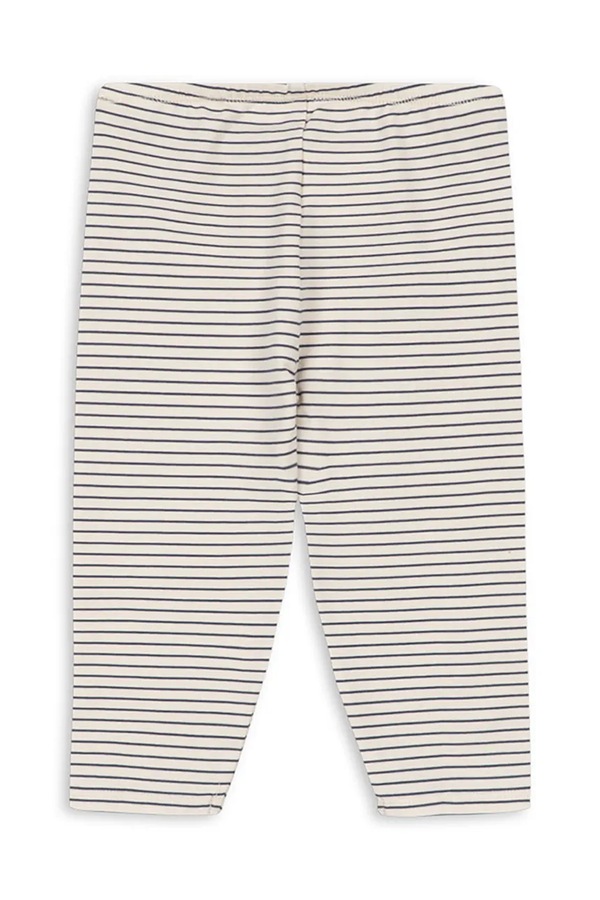 Легінси дитячі бавовняні з еластаном Konges Sløjd BASIC PANTS GOTS колір білий