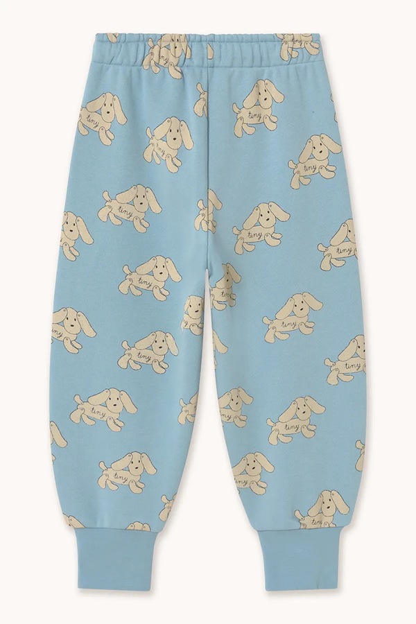 Спортивные брюки детские хлопковые Tinycottons DOGS SWEATPANT цвет голубой