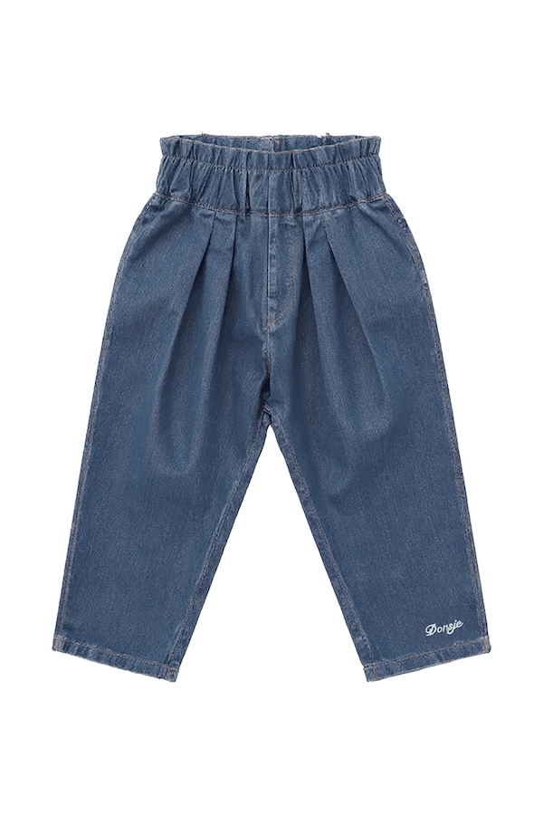Брюки baggy детские хлопковые Donsje Juma Trousers цвет голубой