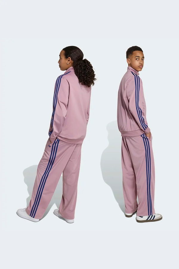 Спортивні штани дитячі adidas Originals колір фіолетовий фото 3