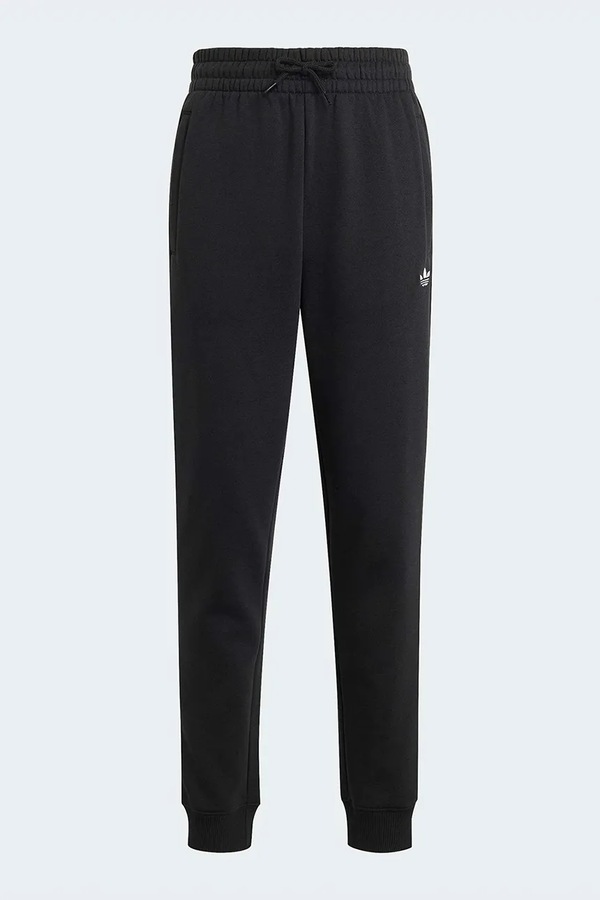 Спортивні штани дитячі з бавовною adidas Originals колір чорний