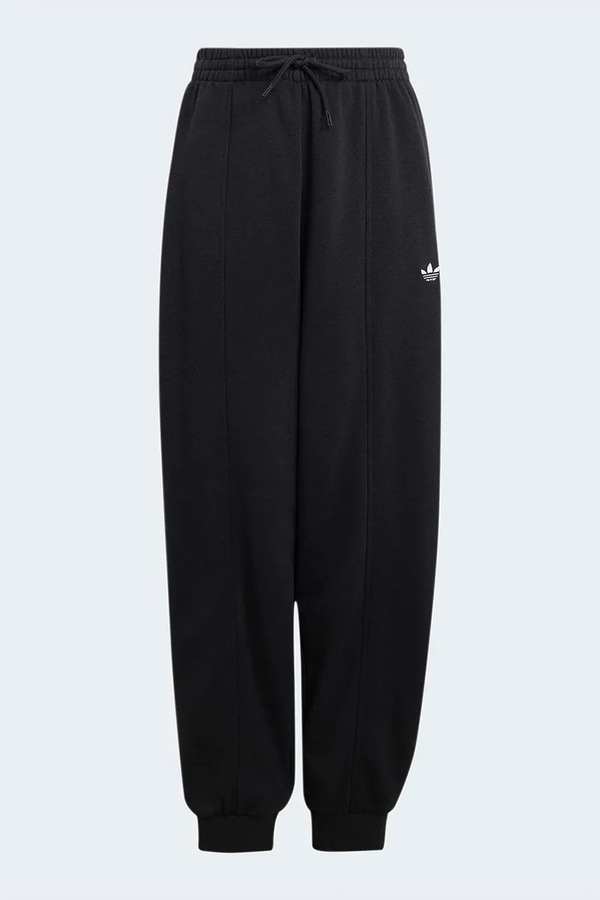 Спортивні штани дитячі з бавовною adidas Originals колір чорний
