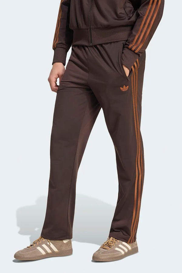 Спортивні штани чоловічі adidas Originals Firebird колір коричневий