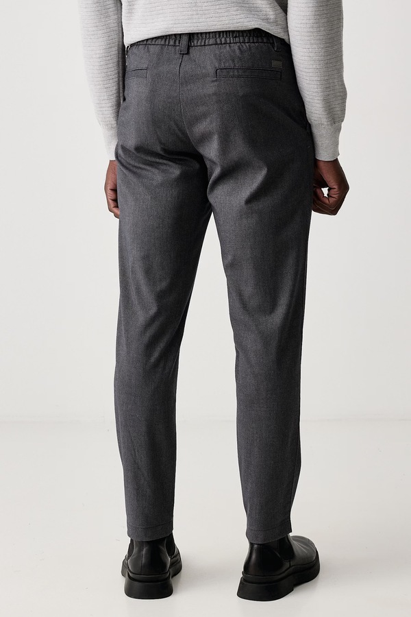 Штани чоловічі BOSS Orange Chino_Tapered_DS_11 колір сірий фото 3