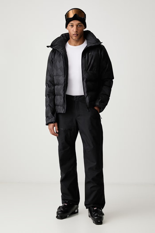 Гірськолижні штани чоловічі Helly Hansen SOGN колір чорний фото 2