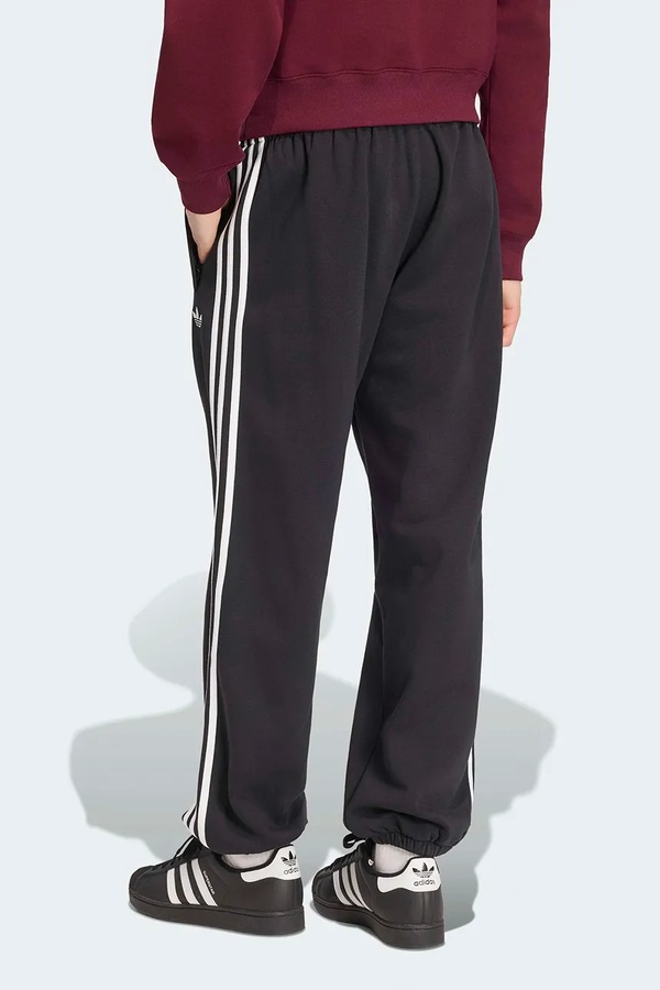 Спортивні штани чоловічі з бавовною adidas Originals Adicolor колір чорний фото 2