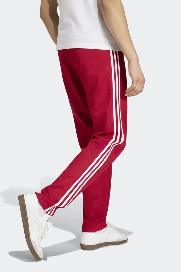 Спортивні штани чоловічі з бавовною adidas Originals Beckenbauer колір червоний фото 2
