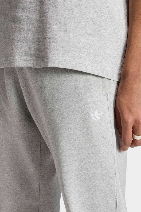 Спортивні штани чоловічі з бавовною adidas Originals Trefoil Essentials колір сірий фото 4