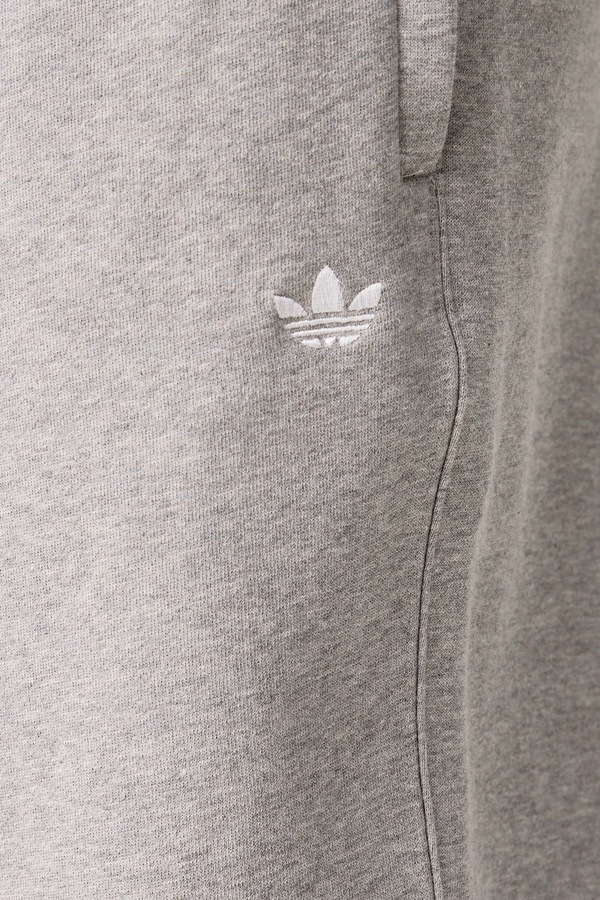 Спортивні штани чоловічі з бавовною adidas Originals Trefoil Essentials колір сірий фото 4