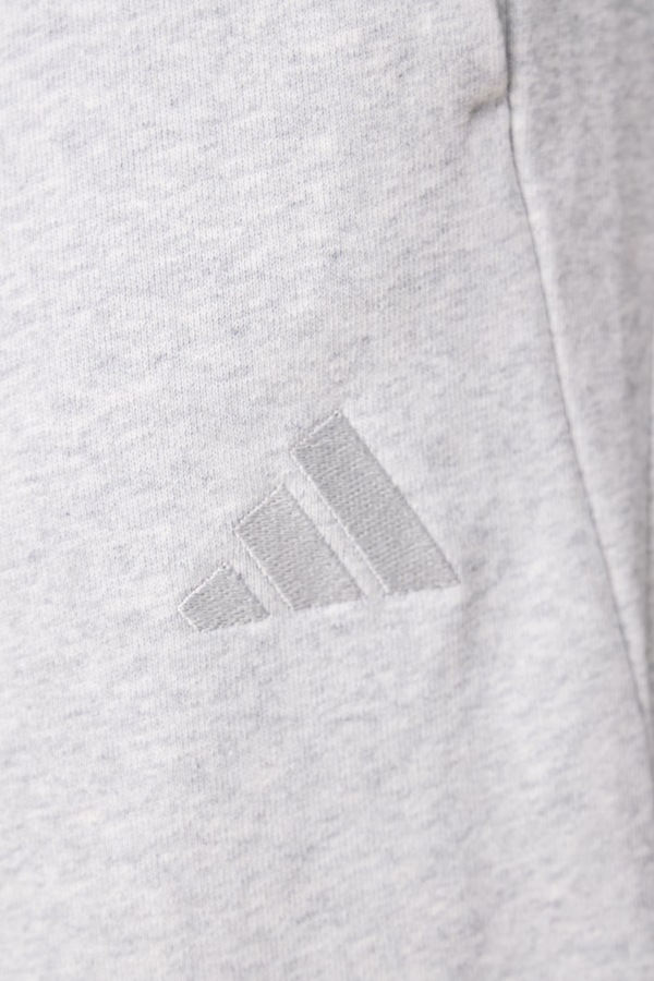 Спортивні штани чоловічі бавовняні adidas колір сірий фото 4