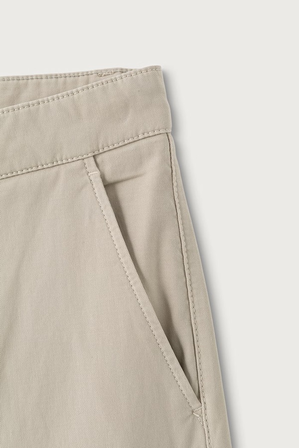 Штани chinos чоловічі бавовняні з еластаном BOSS Orange Chino_ST_2 колір бежевий фото 3