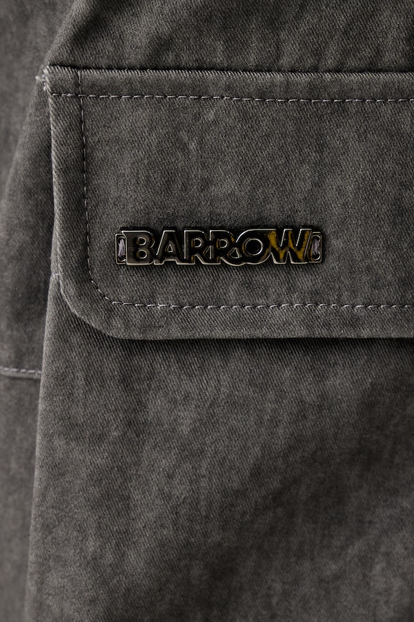 Штани cargo бавовняні Barrow колір сірий фото 4