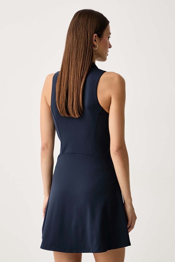 Сукня Le Privé VARSITY DRESS колір темно-синій фото 2
