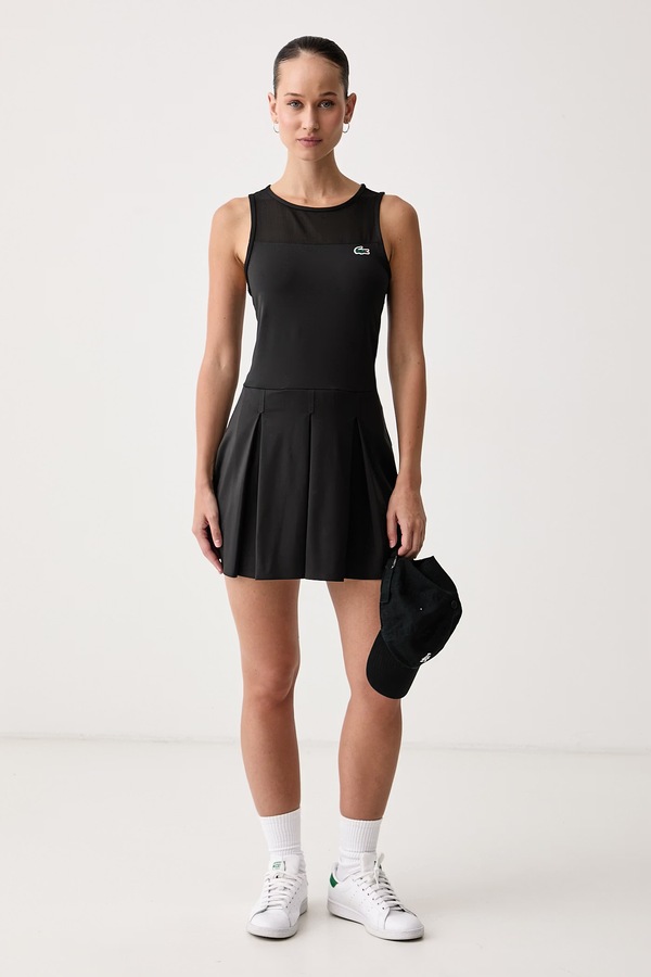 Спортивна сукня Lacoste колір чорний фото 2