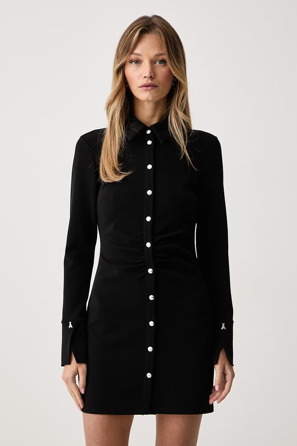 Сукня Patrizia Pepe bodycon колір чорний