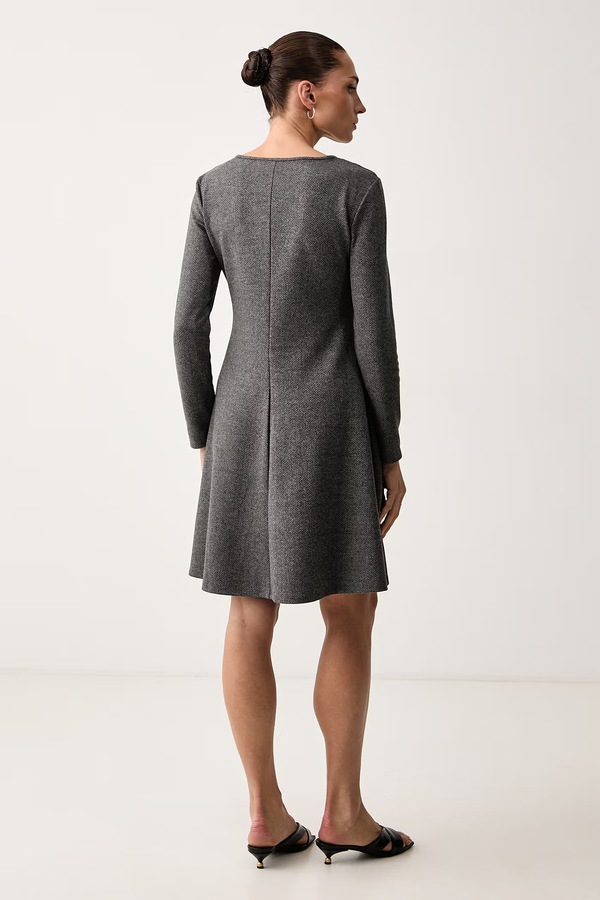 Сукня з віскозою Weekend Max Mara WKDESULE колір сірий фото 2