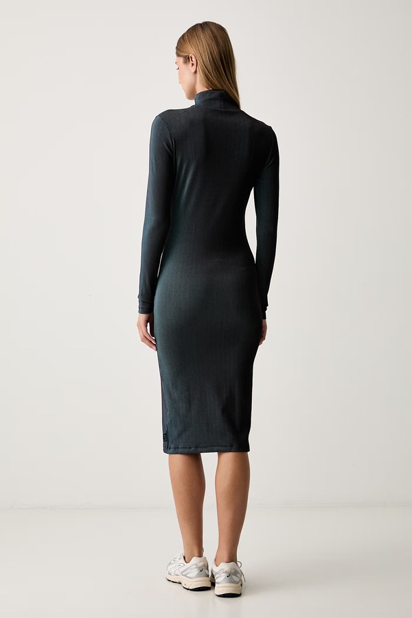 Сукня EA7 Emporio Armani колір бірюзовий фото 2