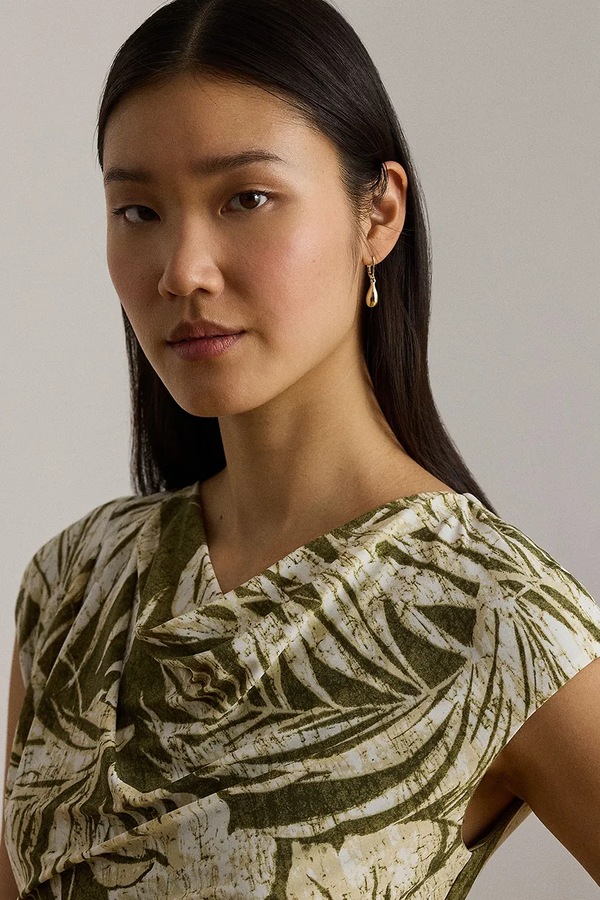 Сукня Lauren Ralph Lauren колір зелений фото 4
