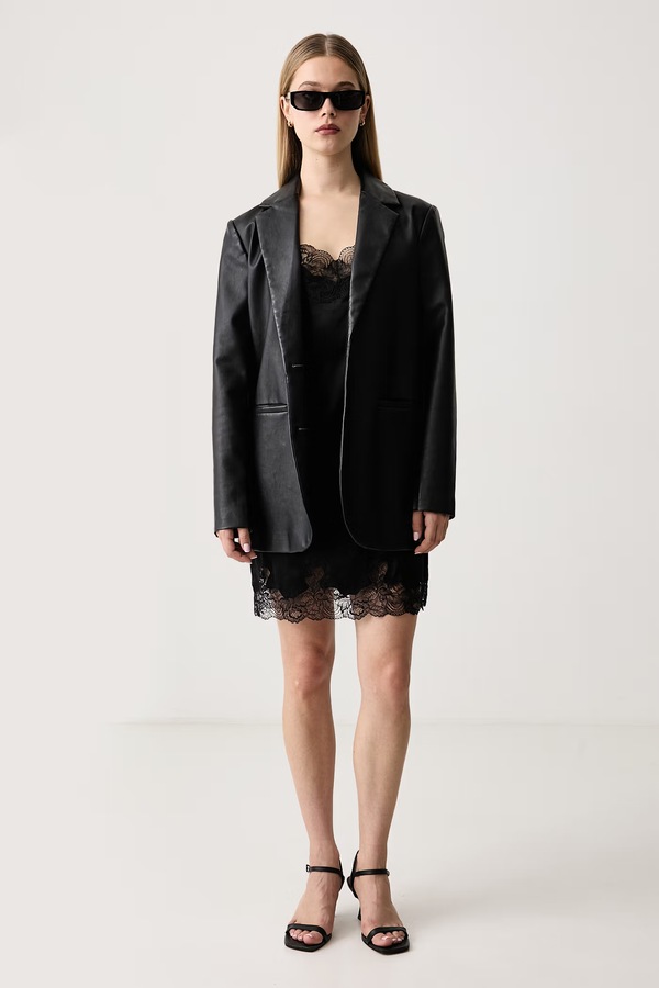 Білизняна сукня з шовком Guess x LEONIE HANNE фото 2